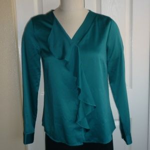 Coldwater Creek - Ruffle Front Blouse